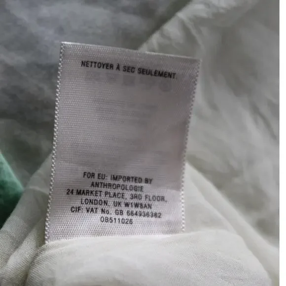 Maeve Anthropologie Santee Swing Dress Eastern Floral Paisley Petite XSP - Picture 11 of 12